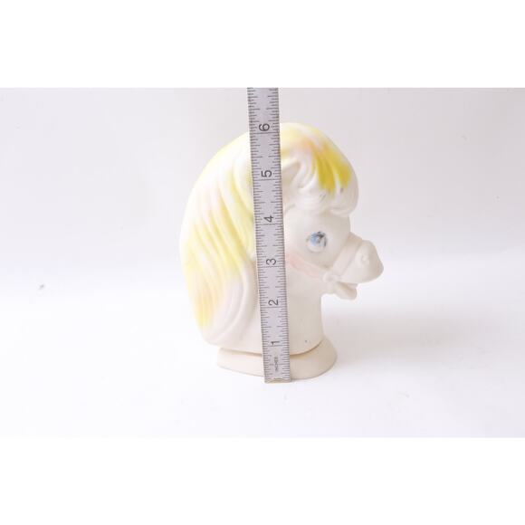 Sanitoy, Squeak Toy, Pony, Potty Trainer, White, Yellow, Figure, 5", Collectible - Picture 4 of 4